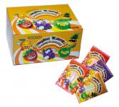 Конфета «Сладкая соломка с мозайкой и тату» (желтая) 24*30*11гр