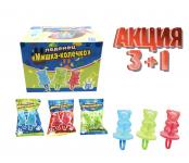 Леденец «Мишка-Колечко» 24*24*10г