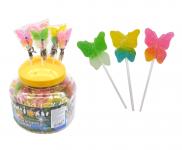 Мармелад на палочке «Бабочка» 8*100*10гр
