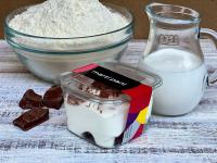 Профитроли 1 шарик Сливочный мусс - Сливочный крем