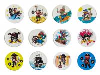 Шоколадные монеты «Пираты» 6*150*7г