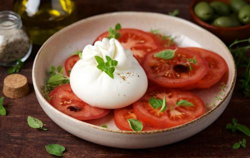 Сыр "Буррата" мягкий