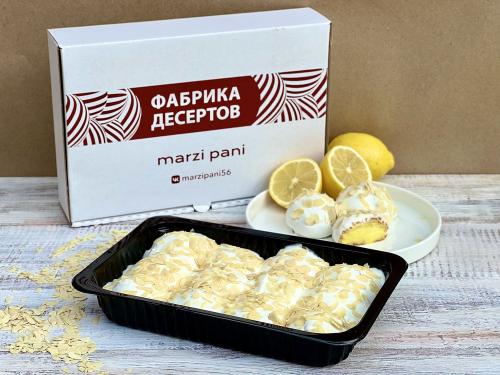 Профитроли 12 шариков Сливочный мусс - Лимонный крем