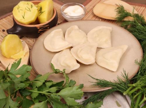 Вареники с картофелем