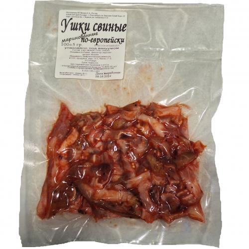 Ушки свиные маринованные по-европейски 100 г