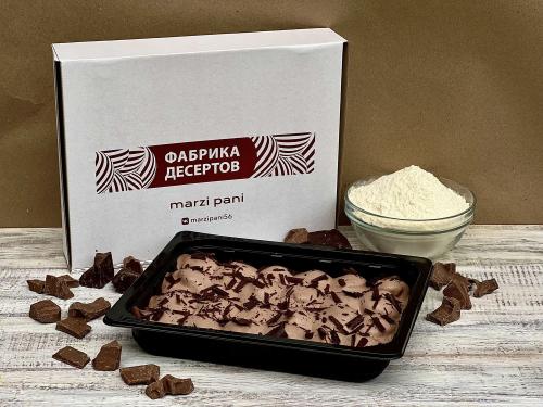 Профитроли 24 шарика Шоколадный мусс - Сливочный крем