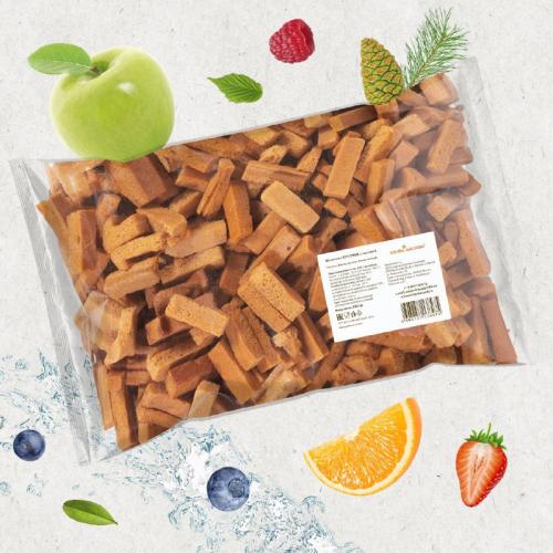 Яблочные Хрустики без сахара 250 г. в ассортименте