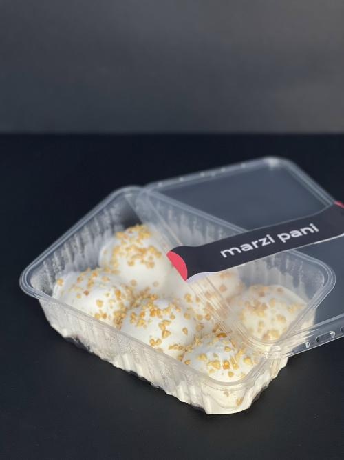 Профитроли 6 шариков Сливочный мусс - Карамельный крем 