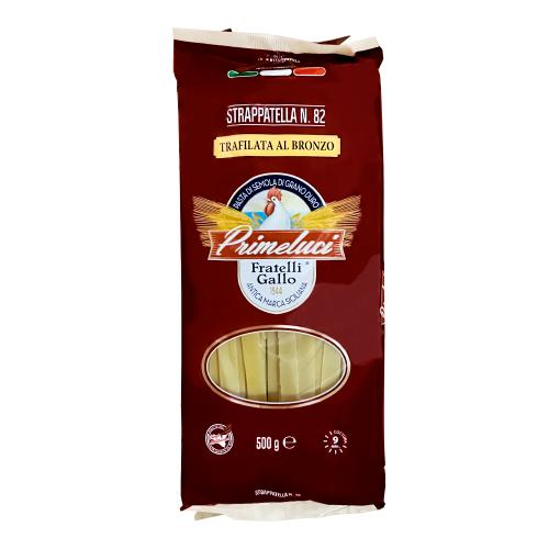 Лапша широкая №82 MP Strappatelle ТМ «Primeluci» 500гр/12