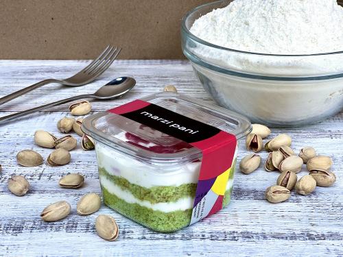 Бархат фисташка-малина