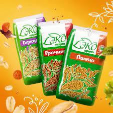 Крупы в ассортименте