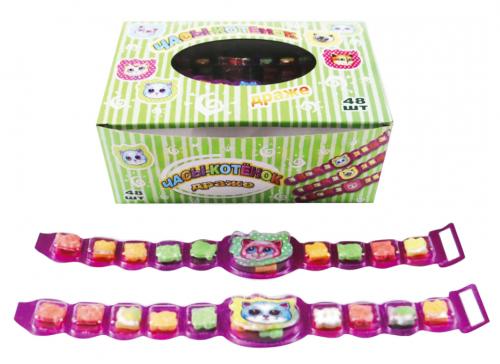 Драже «Часы-Котенок» 12*48*6г