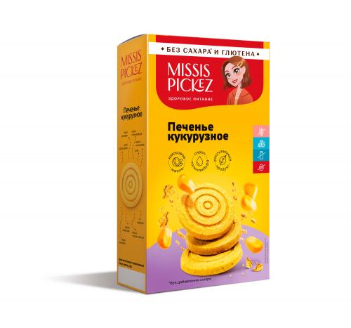 Печенье кукурузное Missis Pickez без сахара и глютена