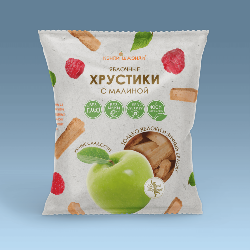 Яблочные хрустики "Малина"