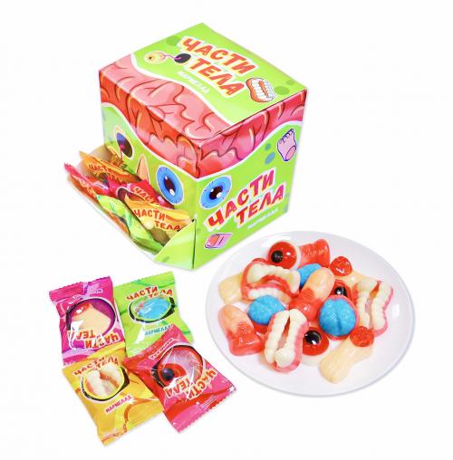 Мармелад «Части тела» 12*40*8г