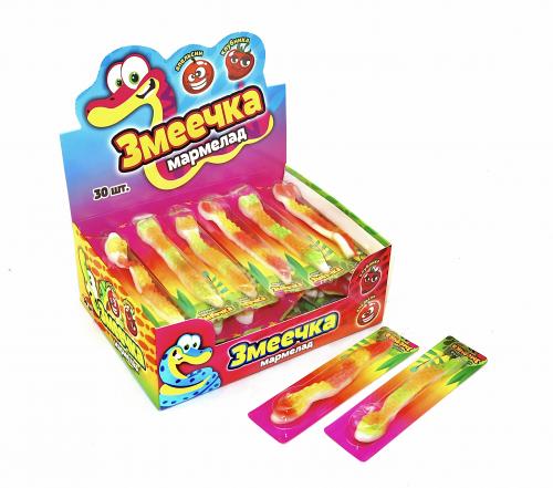 Мармелад «Змеечка» 20*30*8г