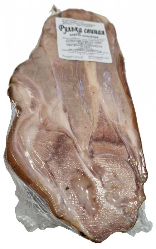 Рулька свиная варёно-копченая