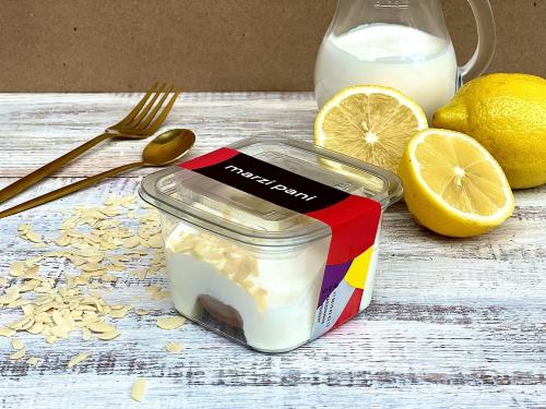 Профитроли 1 шарик Сливочный мусс - Лимонный крем