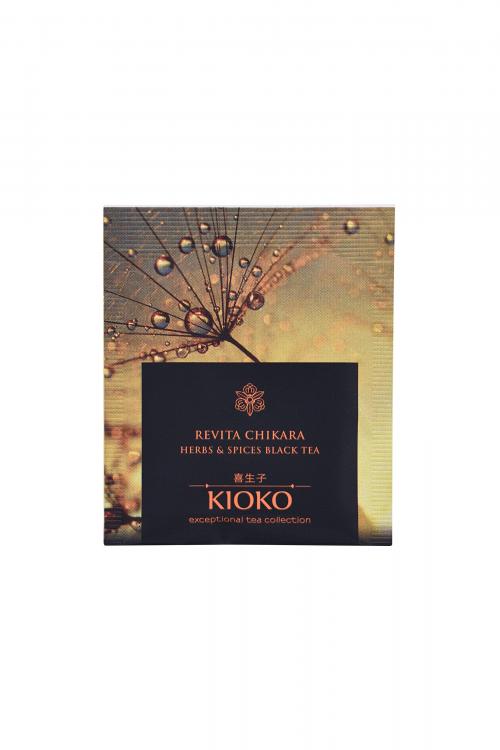 Чёрный чай с 12 травами и специями, 25 пакетиков в конвертах