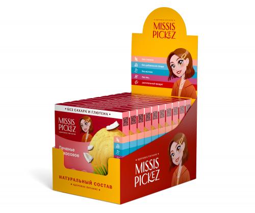 Печенье "Кокосовое" Missis Pickez без сахара и глютена