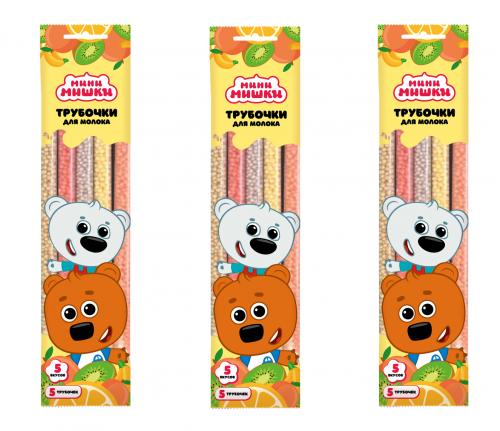 Трубочки для молока «МиНиМишки»