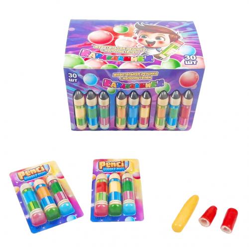 Жевательная резинка «Карандашики» 24*30*13г