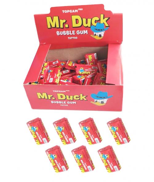 Жевательная резинка «Mr. Duck» (Клубника) 20*100*3,5г