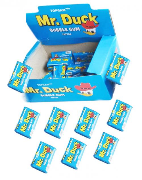 Жевательная резинка «Mr. Duck» (Тутти-Фрутти) 20*100*3,5г