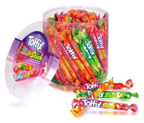 Жевательная конфета «Toffix Stick» 8*120*6,7г