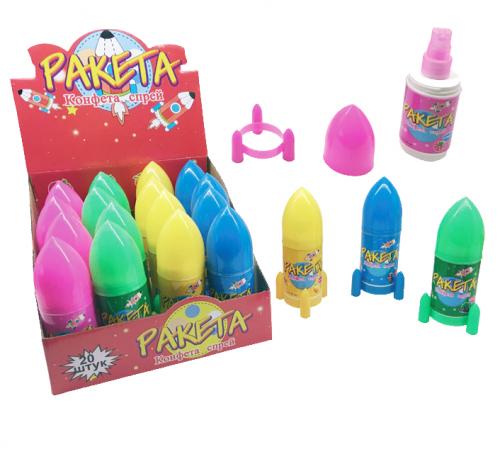 Жидкая конфета спрей «XXL Ракета» 12*20*60мл