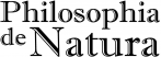 Philosophia de Natura 